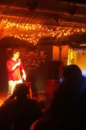 Michael Channing performing